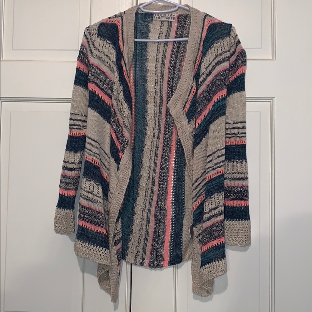 Colored cardigan